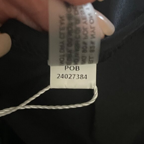 Aqua Eve Women’s Plus 20W Black One Piece Swimsuit V-Neck Halter Tummy Control - Picture 6 of 6